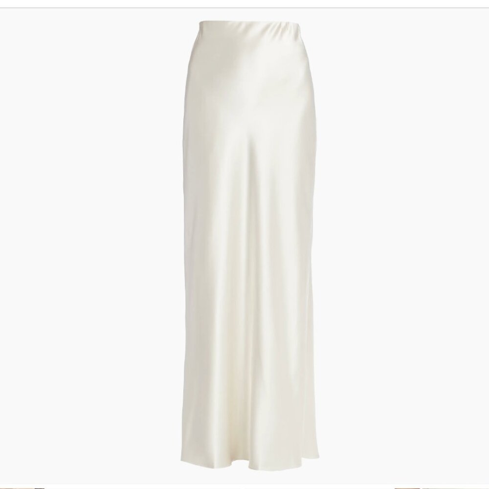 Line & Dot Dreamer Satin Maxi Skirt
